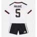 Tyskland Aleksandar Pavlovic #5 Hjemmedraktsett Barn VM 2026 Korte ermer (+ Korte bukser)